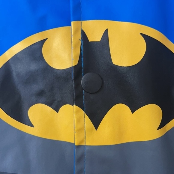 Western Chief Batman Raincoat Jacket Size 5 - Picture 5 of 9